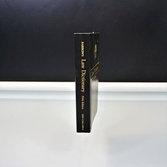 Law Dictionary Barron's Legal Guides By Steven Gifis Vinyl Bound 2003 - Picture 2 of 7